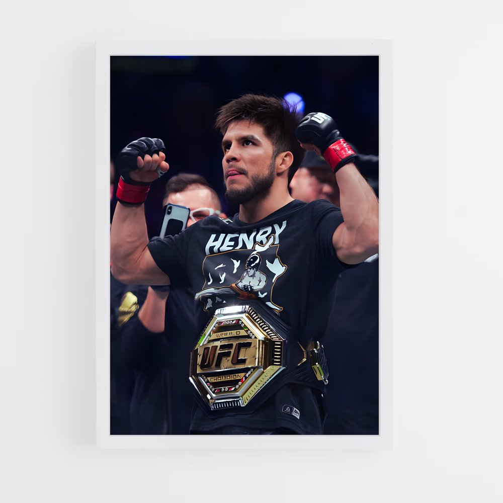 Poster Henry cejudo – affiche MMA (vue 3)